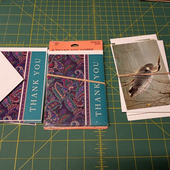 Vintage Bundle of Thank You Cards & Stationary - Picture 3 of 5